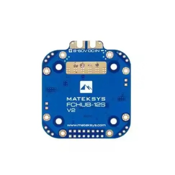 Matek Mateksys FCHUB-12S V2 Hub scheda di distribuzione potenza PDB 12V BEC sensore di corrente incorporato 184A per accessori Uav